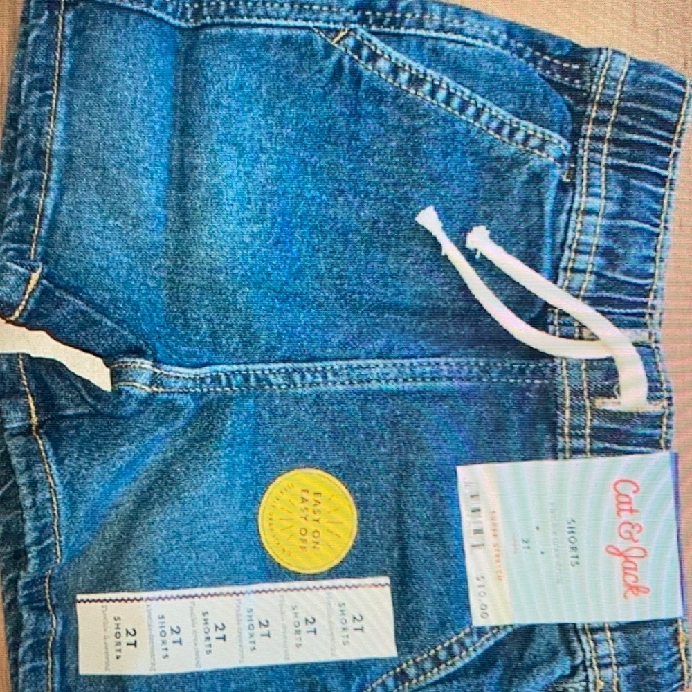 Cat & jack Dark Blue Kids shorts size 2T